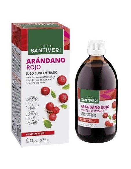 Mirtillo Rosso Succo Concentrato - Santiveri
